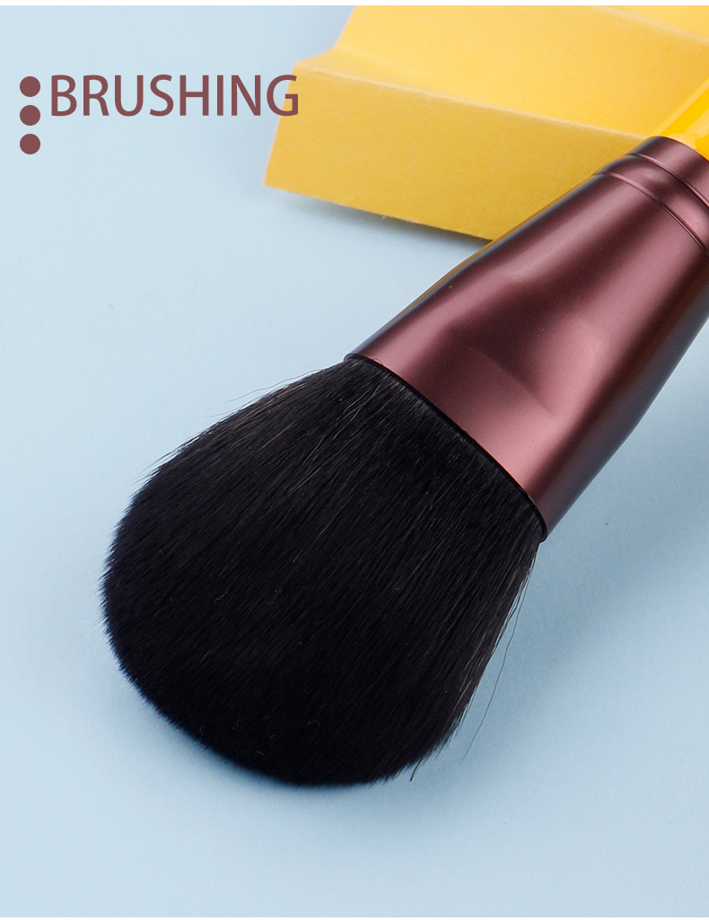 makeup brush bristles